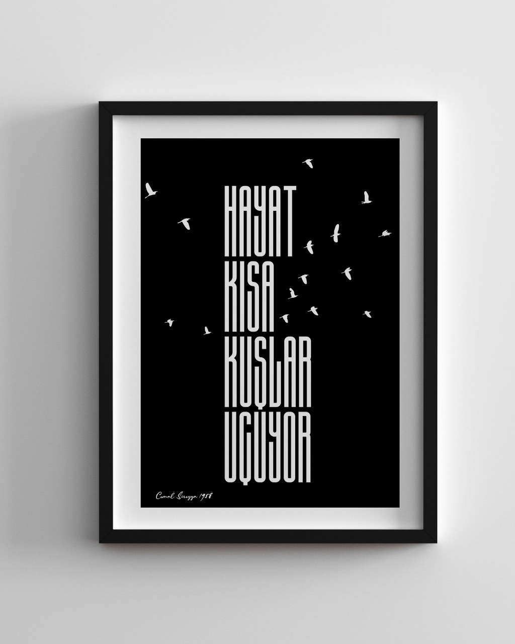 Hayat Kısa Kuşlar Uçuyor (Dark)