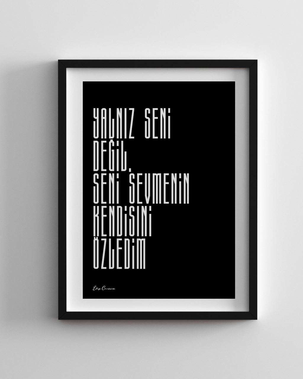 Yalnız Seni Değil Seni Sevmenin Kendisini Özledim (Dark)