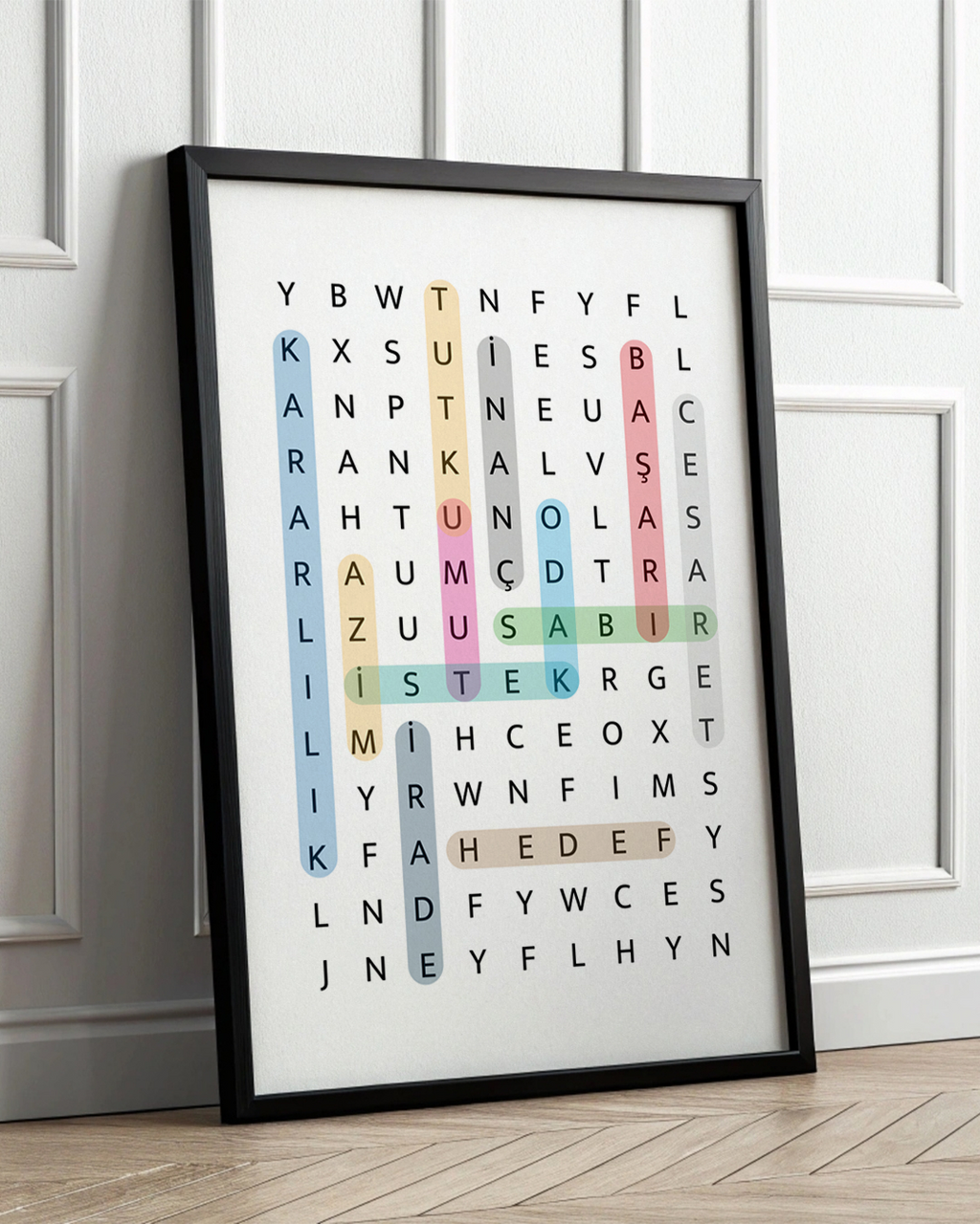 Motivasyon Poster Tablo