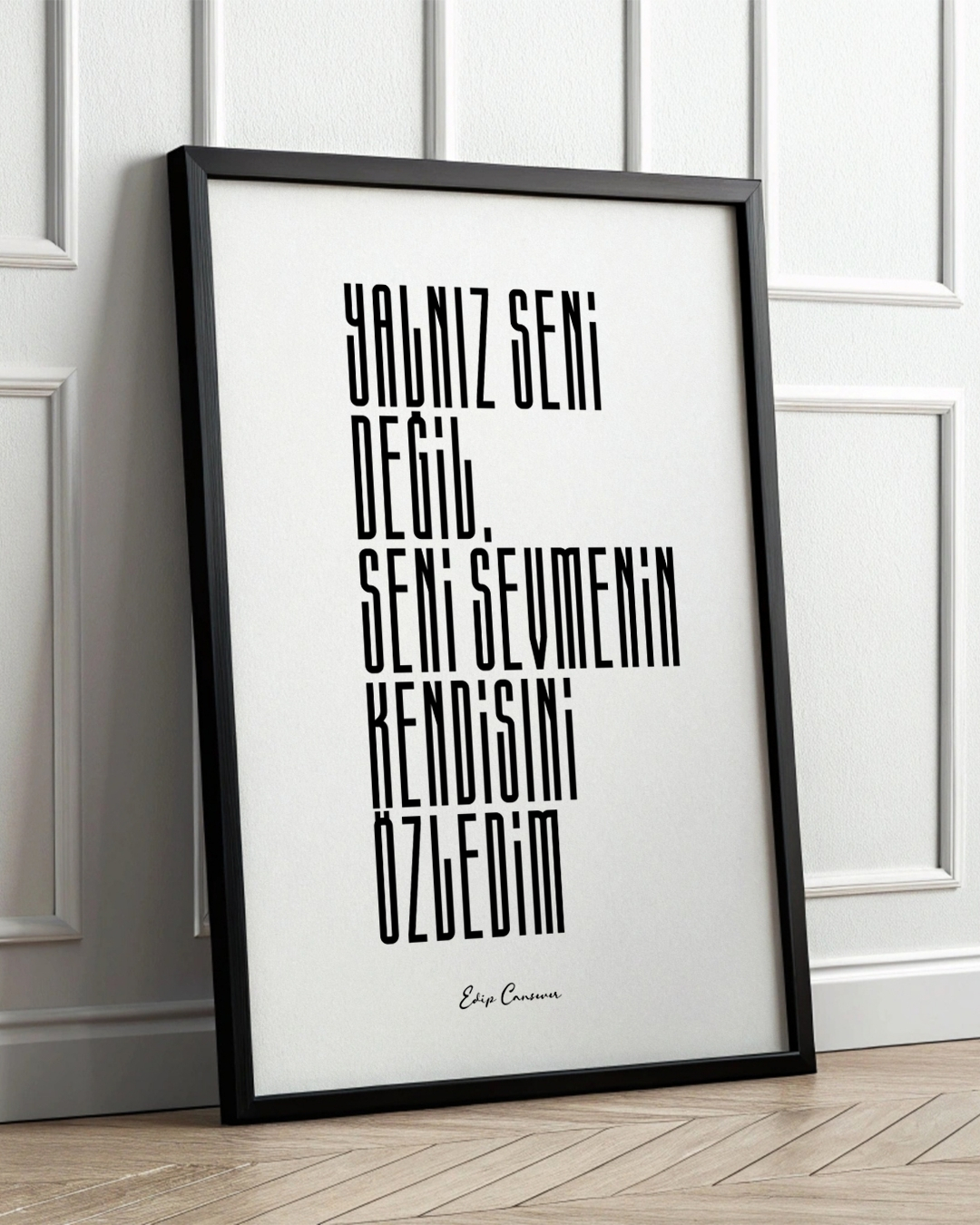 Yalnız Seni Değil Seni Sevmenin Kendisini Özledim