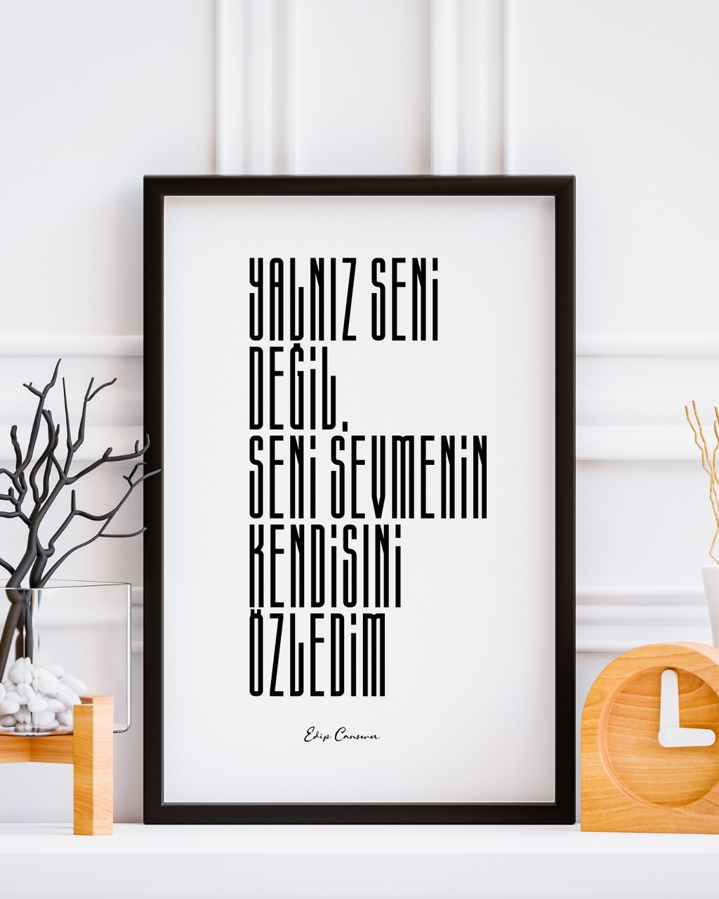 Yalnız Seni Değil Seni Sevmenin Kendisini Özledim